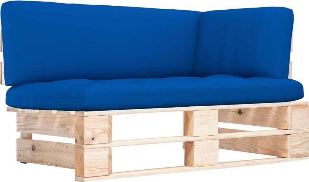 Möbel Outdoor-Ecksofa Paletten Kiefernholz Imprägniert - Gartenstühle 3066610