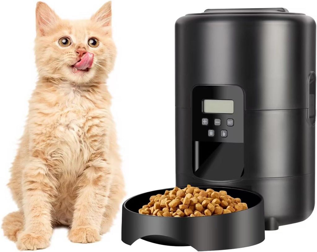 Futterautomat Katze, 2L Automatischer Futterspender Katze, Produktbild 