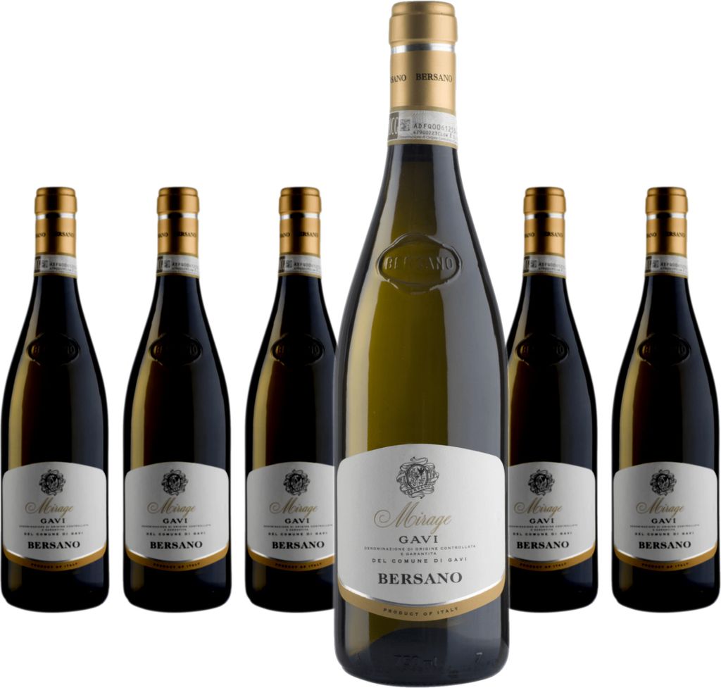 6 x Bersano Mirage Gavi DOCG del Comune di Gavi