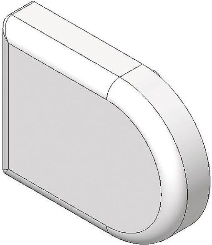 BLUM CLIP top Topfabdeckung - Glastürscharnier Produktbild 