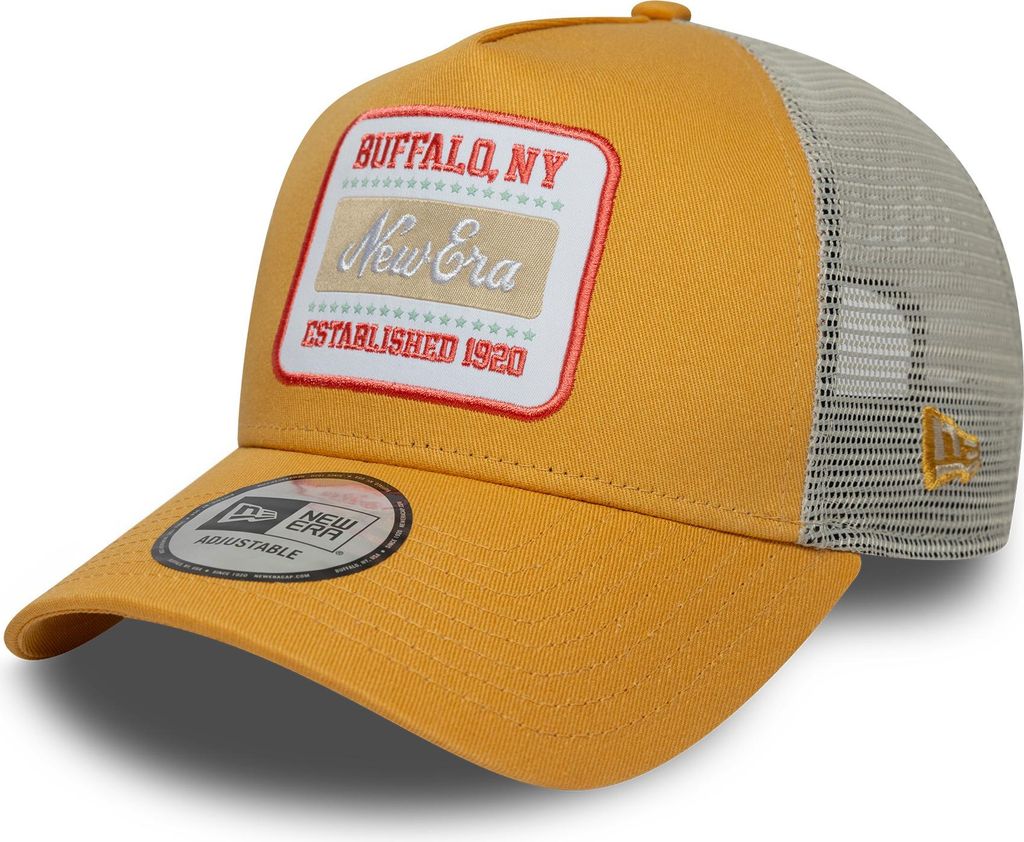 New Era E-Frame Cap Patch Buffalo NY yellow