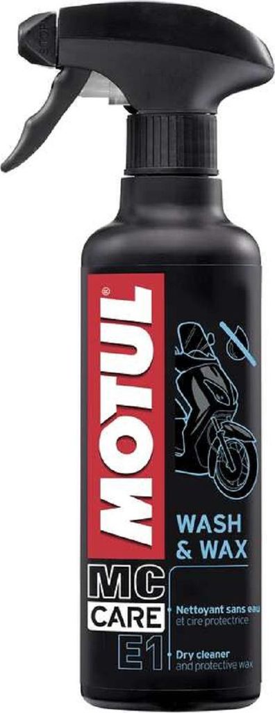 Motul E1 Waschwachs 400Ml Reiniger Und Schutz (Zerstäuber) Produktbild 