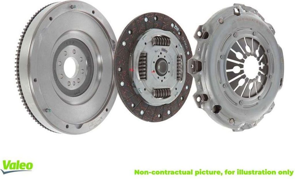 VALEO Kupplungssatz komplett 835168 für OPEL Corsa D Schrägheck (S07) 19,02kg