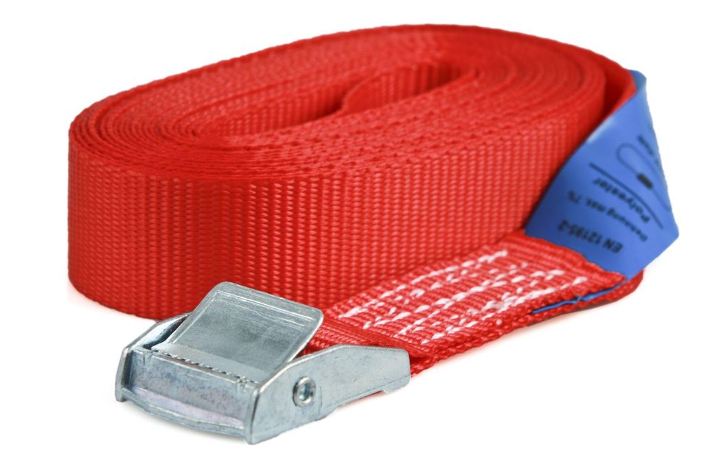 Gurtklemmen-Verzurrgurt-Set, 2,50 m Länge