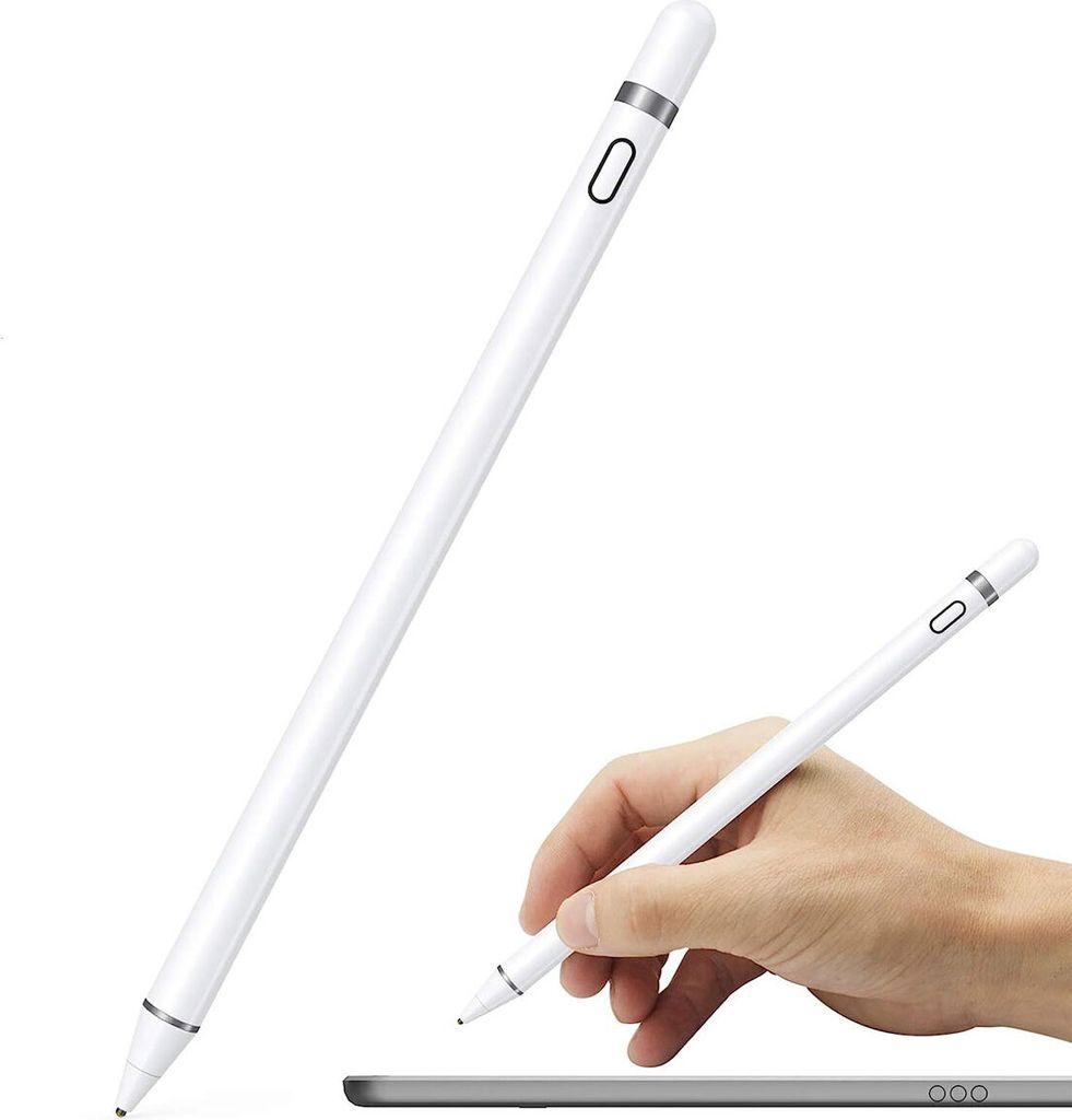 Aktiver Eingabestift, kompatibel mit iOS- und Android-Touchscreens, Bleistift mit Dual-Touch-Funktion