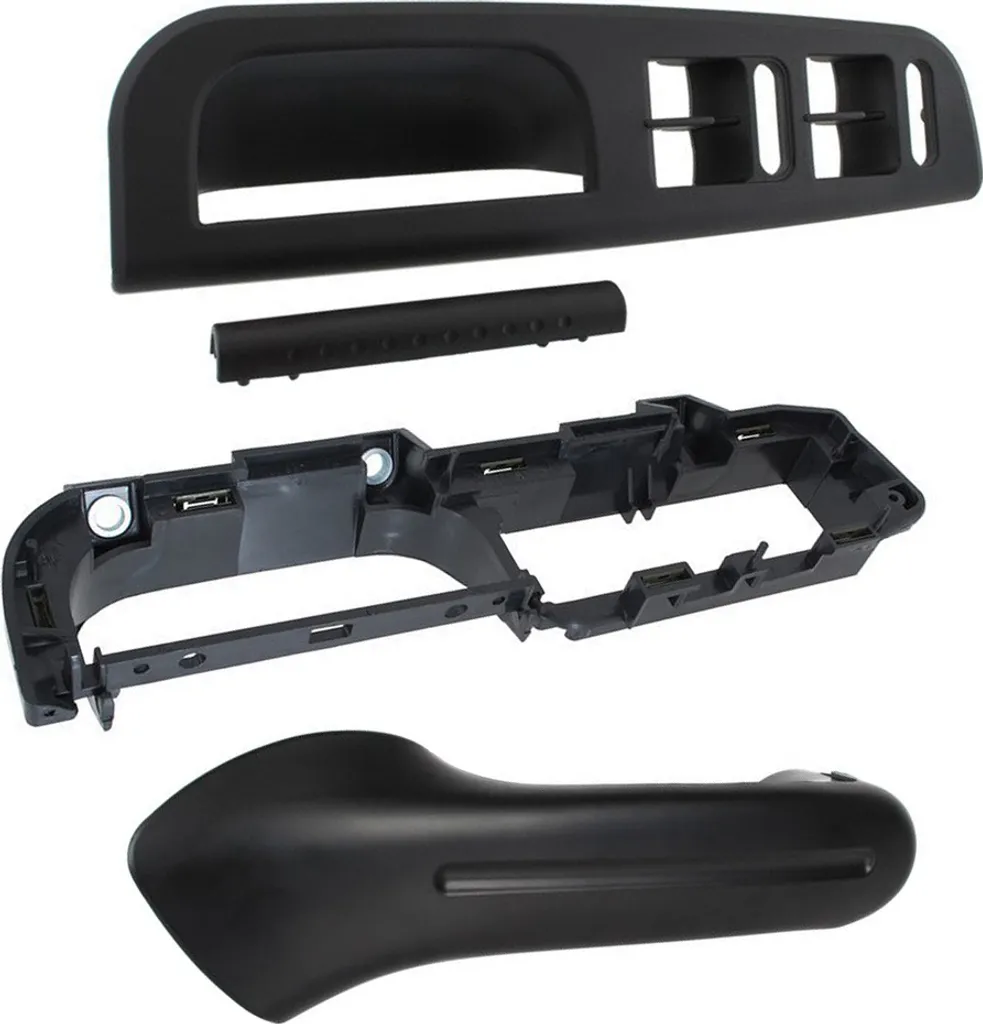 Cache poignée de porte intérieur NOIR pour VW Golf 4 et Bora - Lot de 4