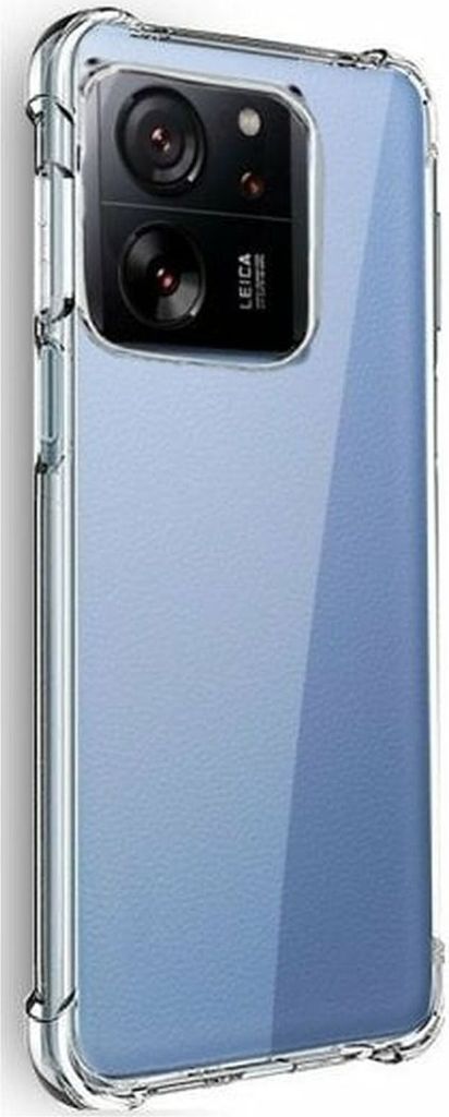 Cool Silikonverstärktes Cover für Xiaomi 13T / 13T Pro Transparent