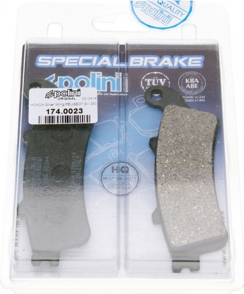 Bremsbeläge Polini organisch für Honda Pantheon, Foresight