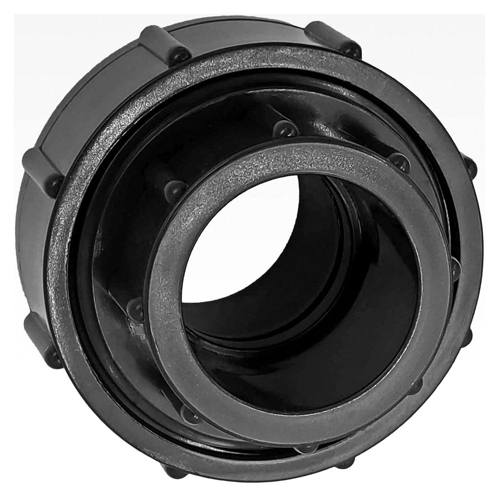 Verschraubung Klebefitting aus PVC für 40mm Rohr Außendurchmesser zum Verkleben Druck PN16 Bar Kupplung