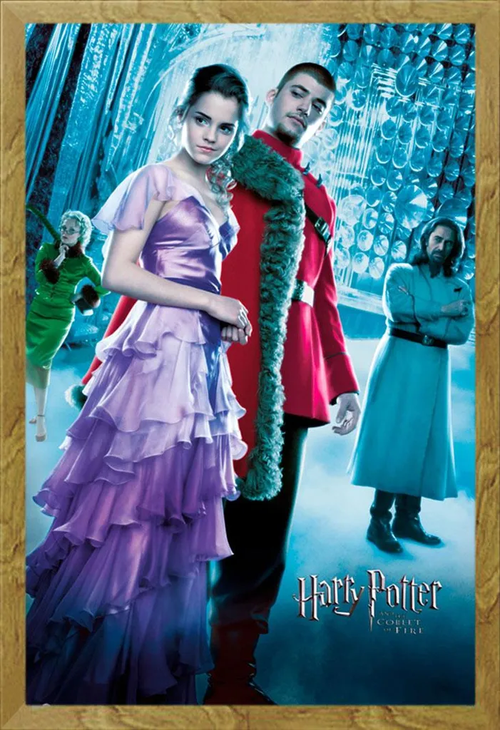 Maxi Poster Harry Potter Hermione Shinsuke Cornice Rovere MDF