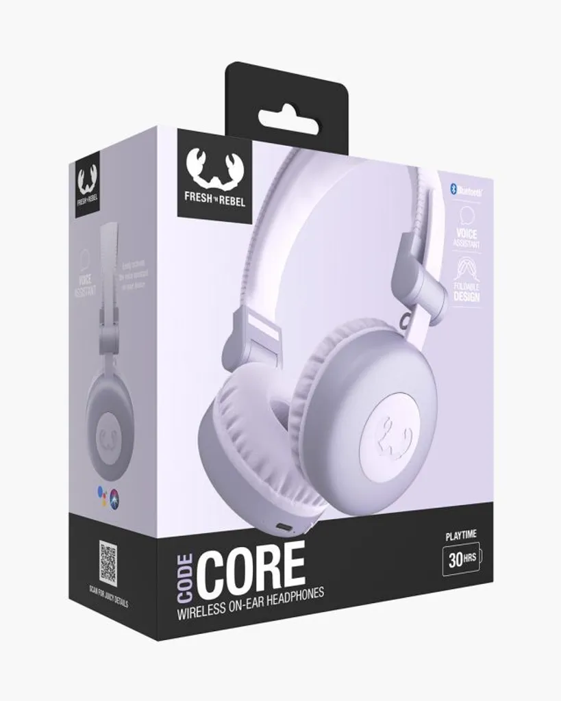 Fresh 'n Rebel Code Core Storm Grey Casque Supra-Auriculaire Bluetooth - 10