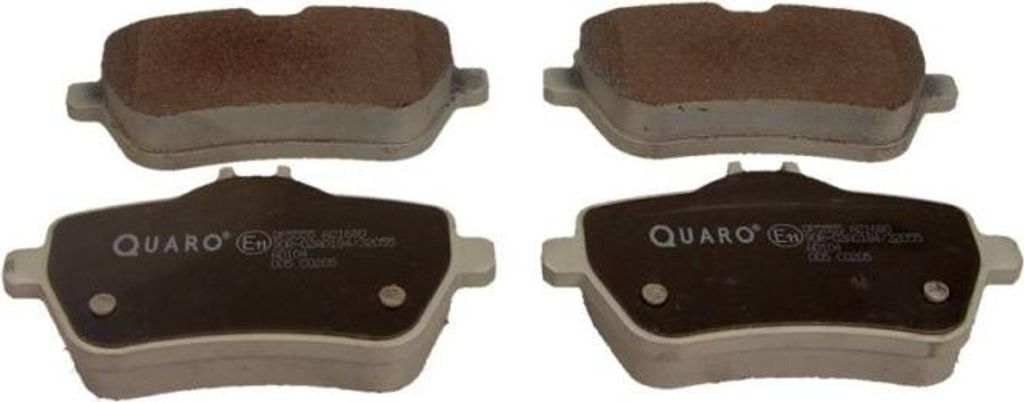QUARO Bremsbeläge Satz Hinten Bremsklötze passend für MERCEDES-BENZ S-Klasse Limousine (W222, V222, X222) QP5555