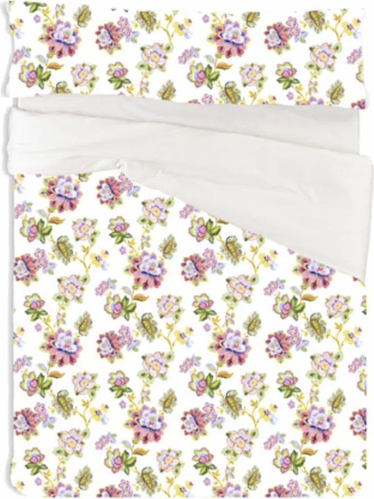 Linge de lit Hosteline SHIVA Rose pour matelas simple - Confort nocturne