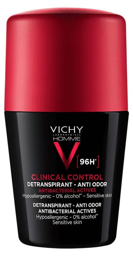 Vichy - Deo Clinical Control roller 96 uur - 50 ml Productafbeelding 