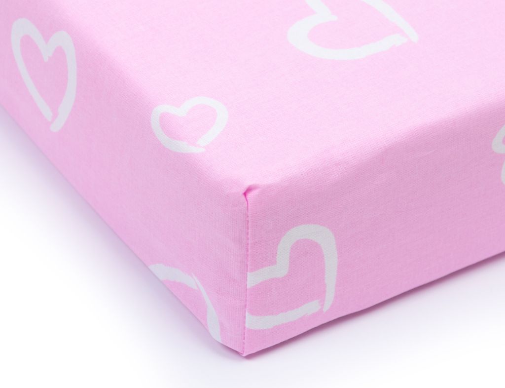 Amilian Spannbettlaken Spannbetttuch für Babybett Produktbild 