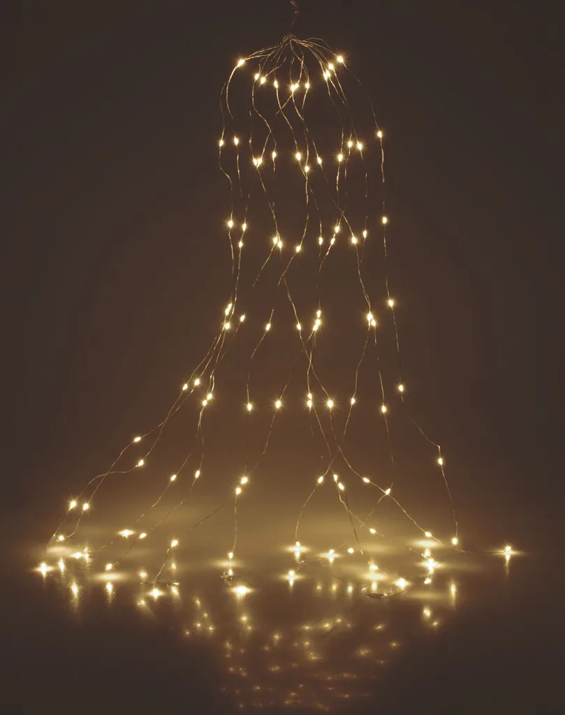 Filo Luminoso 80 LED Bianco Caldo per Lavoretti e Fai da Te