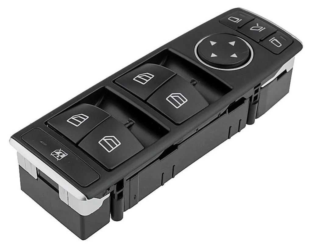 Bouton Lève-vitre 3 Pôles pour Mercedes Classe E W212 et GLK X204 Robuste
