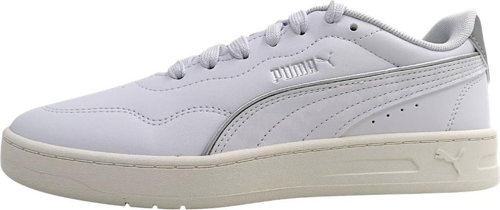 Puma Court Lally Day Night sportlicher Schnürer Weiß in Gr. 37