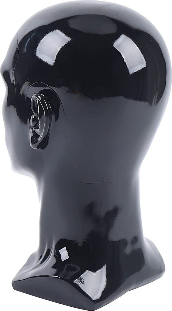 Profesionální 50cm mužský model hlavy PVC lesklý pro Obrázek produktu 5