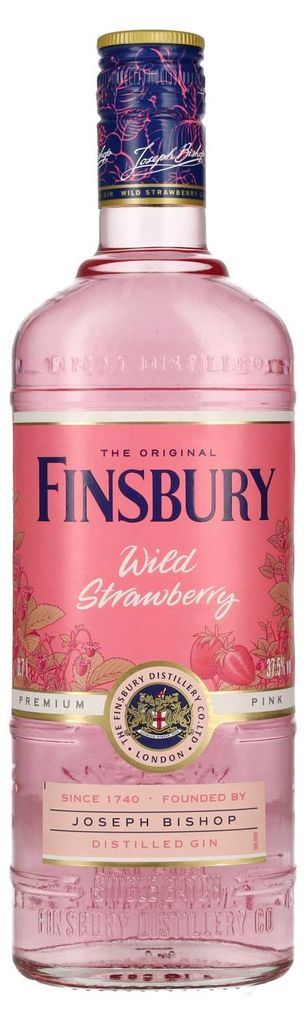 Finsbury Wild Strawberry Gin, 37,5% Vol. 0,7 l Produktbild 