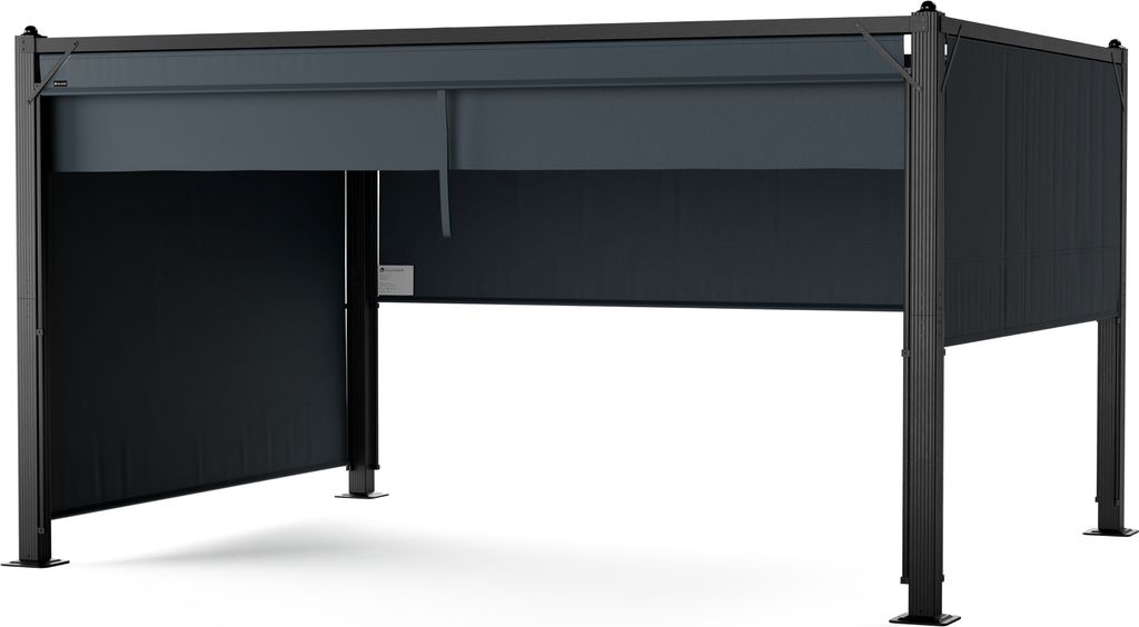 Blumfeldt Pantheon Cortina altánok 3x4 m - hliníkový rám, Obrázok produktu 