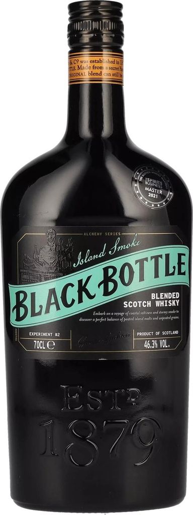 Black Bottle Island Smoke 700ml 46,3% Vol.