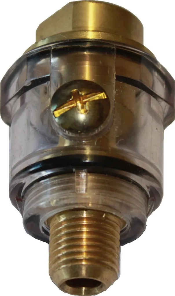 Aerotec 2010110 Mini Lubrificatore Olio 1/4 - Protezione Attrezzi Aria
