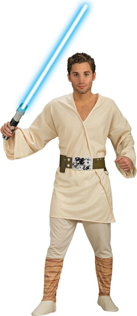Star Wars Luke Skywalker Kostüm für Herren, Größe:L