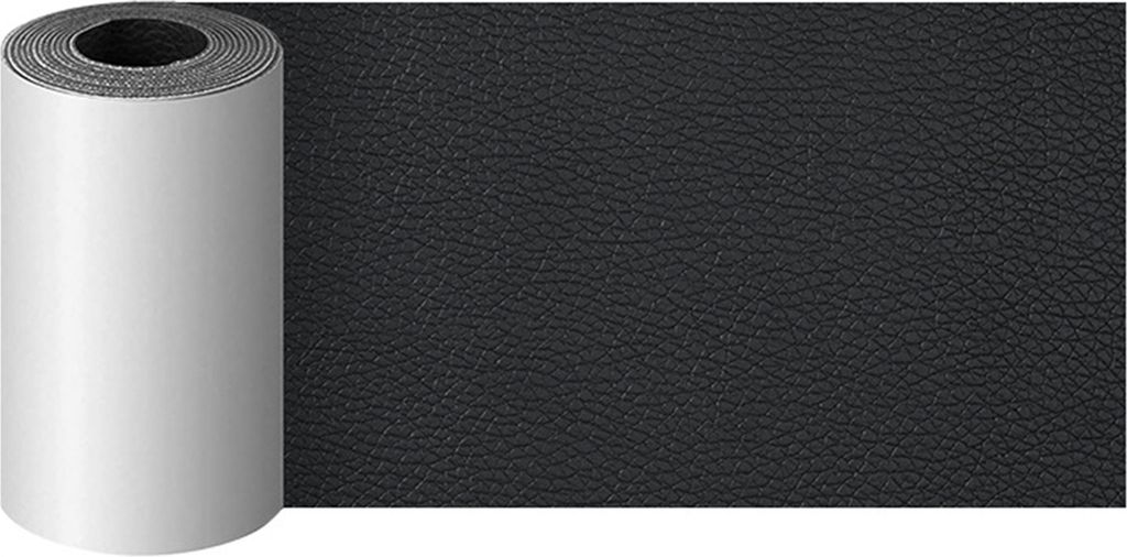 Leder Reparatur Patch professionelle weiche delikate selbstklebende Klebeband für Sofas Autositze Sofas Handtaschen Möbel Schwarz schwarz