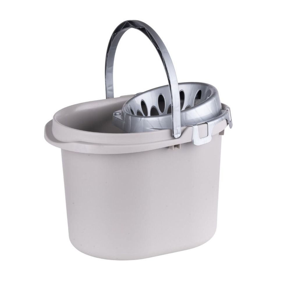 TOPFANN Putzeimer mit Auswringer 15 L – Wischeimer für Produktbild 