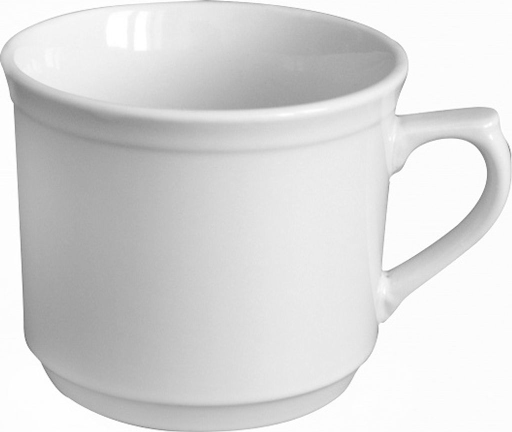 VETRO-PLUS BANKETT Becher Keramik GROSS 620 ml, undekoriert