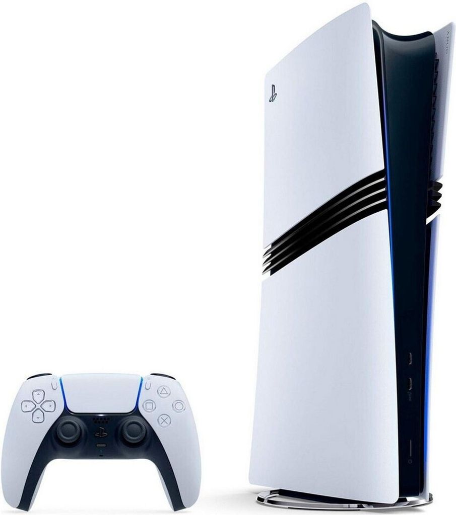 Sony PlayStation 5 Pro, PlayStation 5 Pro, Schwarz, Weiß, Immagine del prodotto 