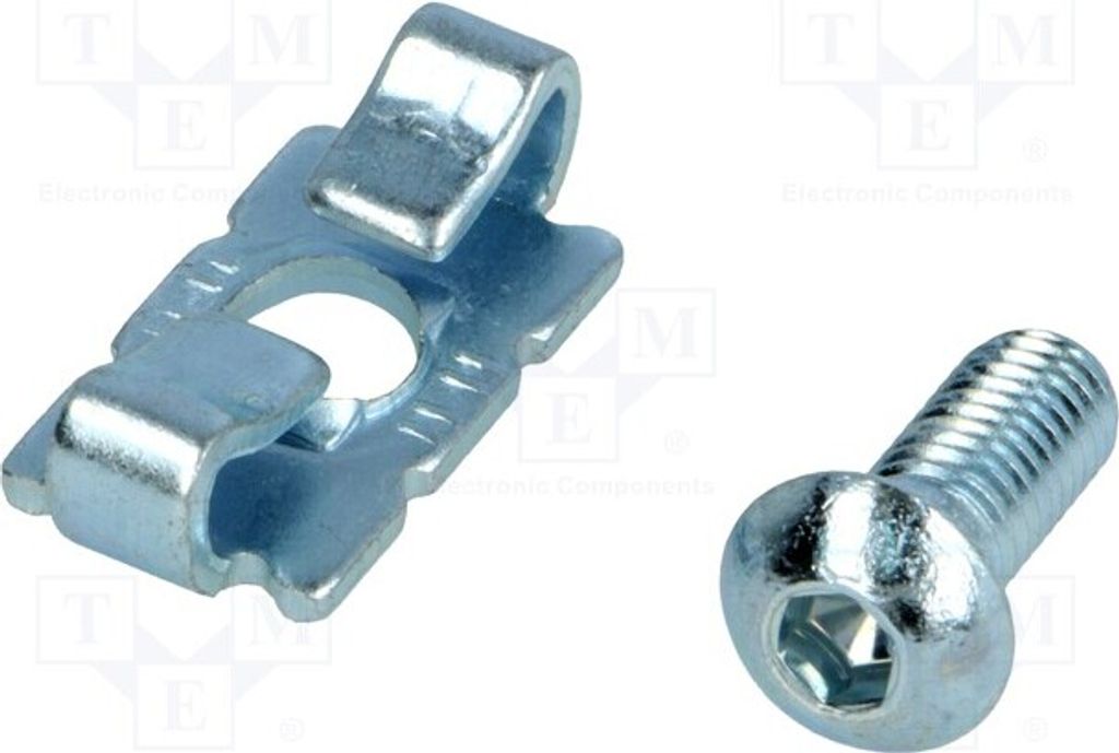 1x Montageverbinder für Profile Nutbreite: 8mm Zinklegierung 099F0840M08 Profil-Z