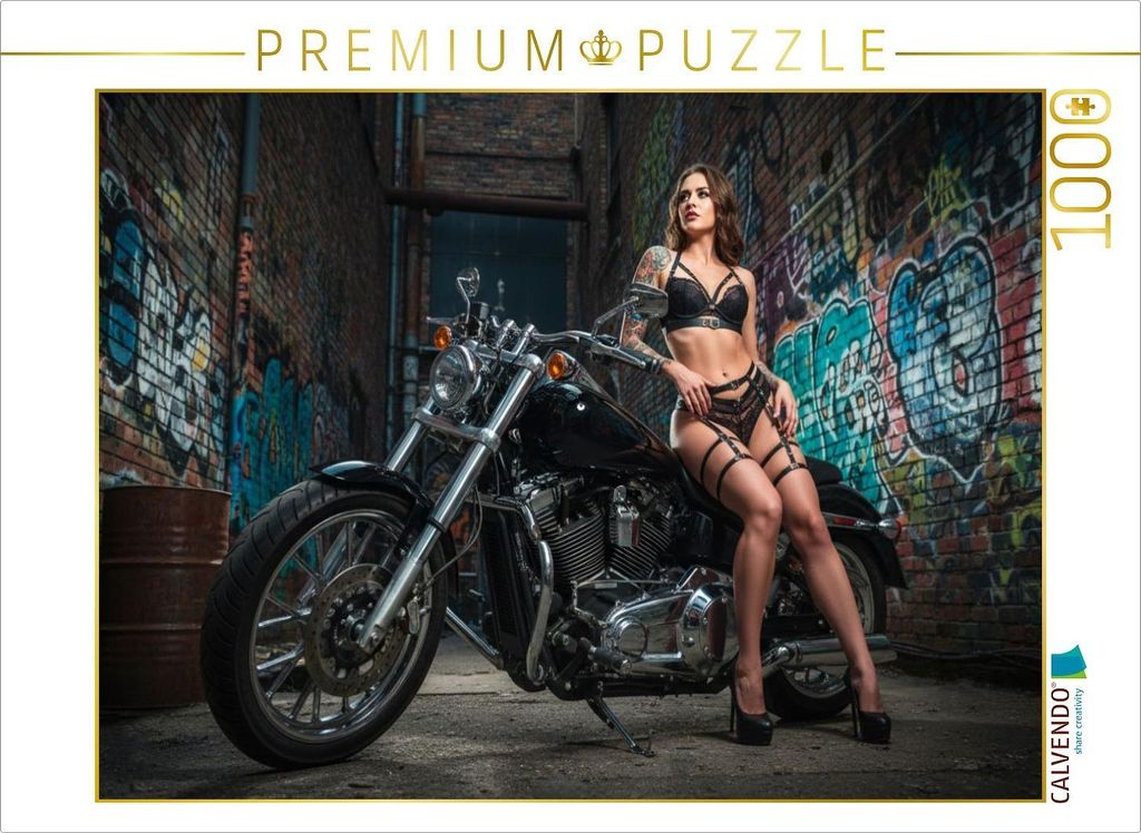 CALVENDO Puzzle Kalter Stahl | 1000 Teile Lege-Größe 64x48cm Foto-Puzzle für glückliche Stunden