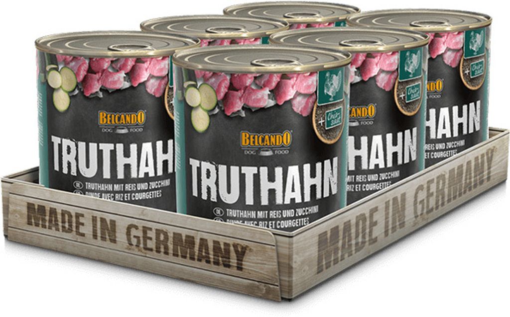 BELCANDO® Dinde avec riz & courgettes 6x 800g Image du produit 
