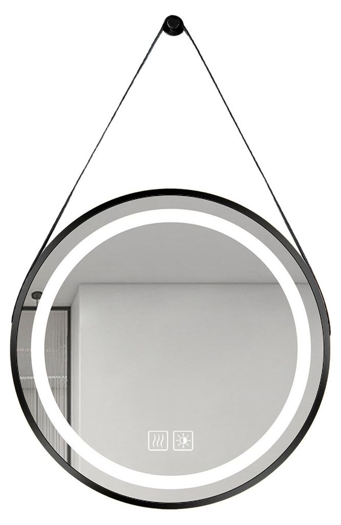 AIORBER LED Badspiegel Rund mit Beleuchtung Anti-Beschlag Produktbild 