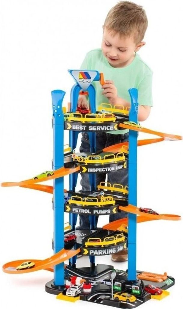 Parcheggio Garage Brio In Legno Per Bambini Dai 3 Anni In Su