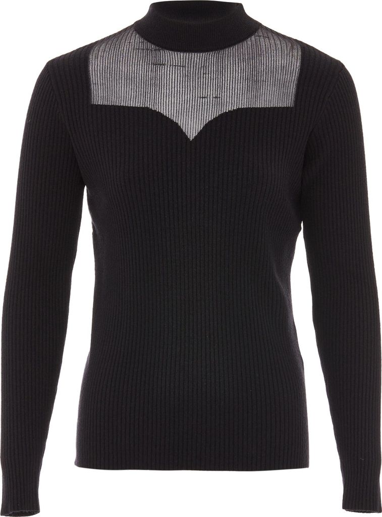 blonda damen strickpullover - schwarz, XS/S