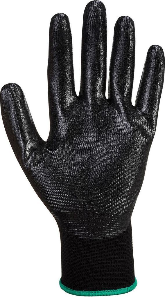 Portwest - Herren/Damen Unisex Handschuhe "Dexti-Grip" - Nitril PC5844 (XL) (Schwarz)