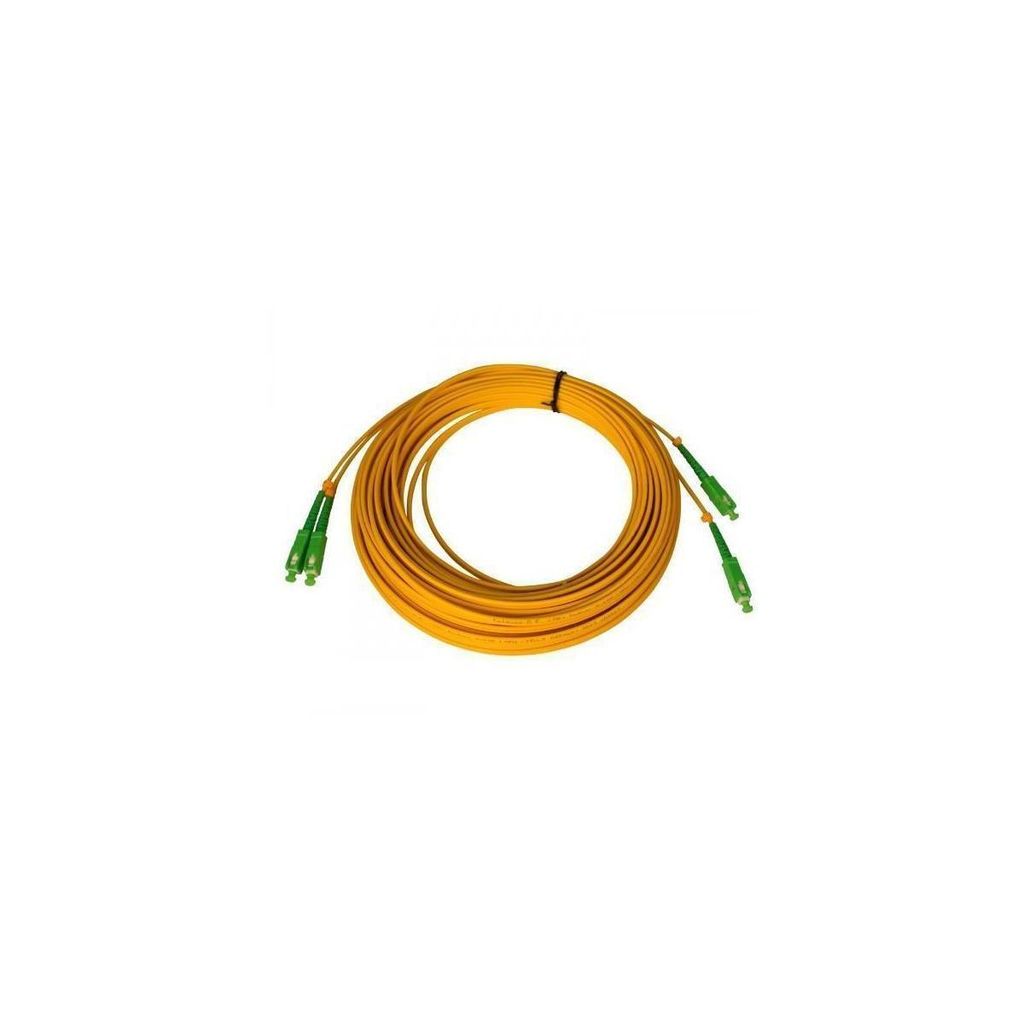 Optisches Duplexkabel SM 20m LSFH Dca SC/APC Indoor OS2