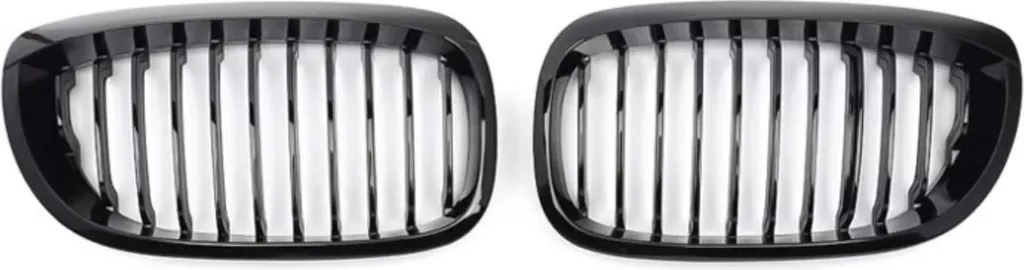 Calandre Noire Brillante pour BMW E46 325ci 330ci Série 3 Coupé LCI