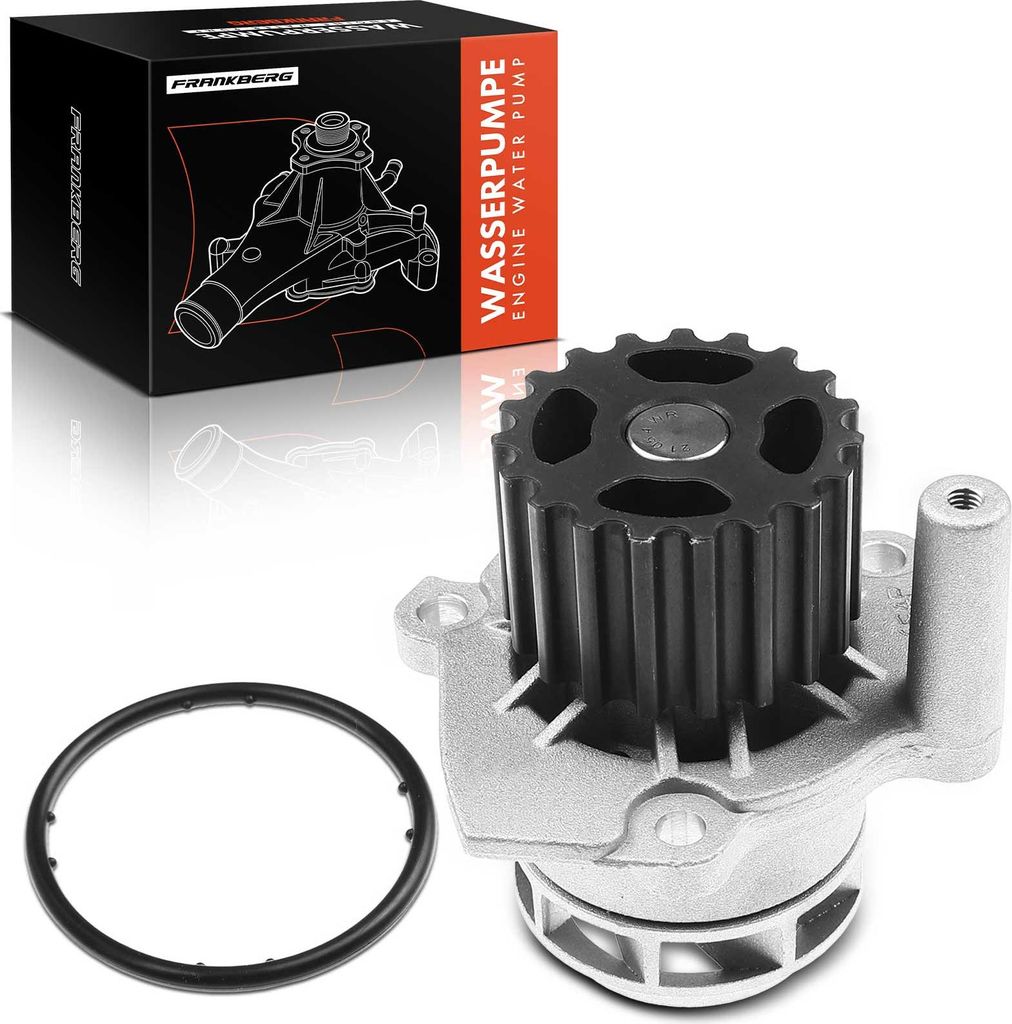 Frankberg 1x Wasserpumpe Kühlwasserpumpe für VW Golf Polo Touran Caddy Audi A2 A3 Skoda Fabia Seat Ibiza Leon