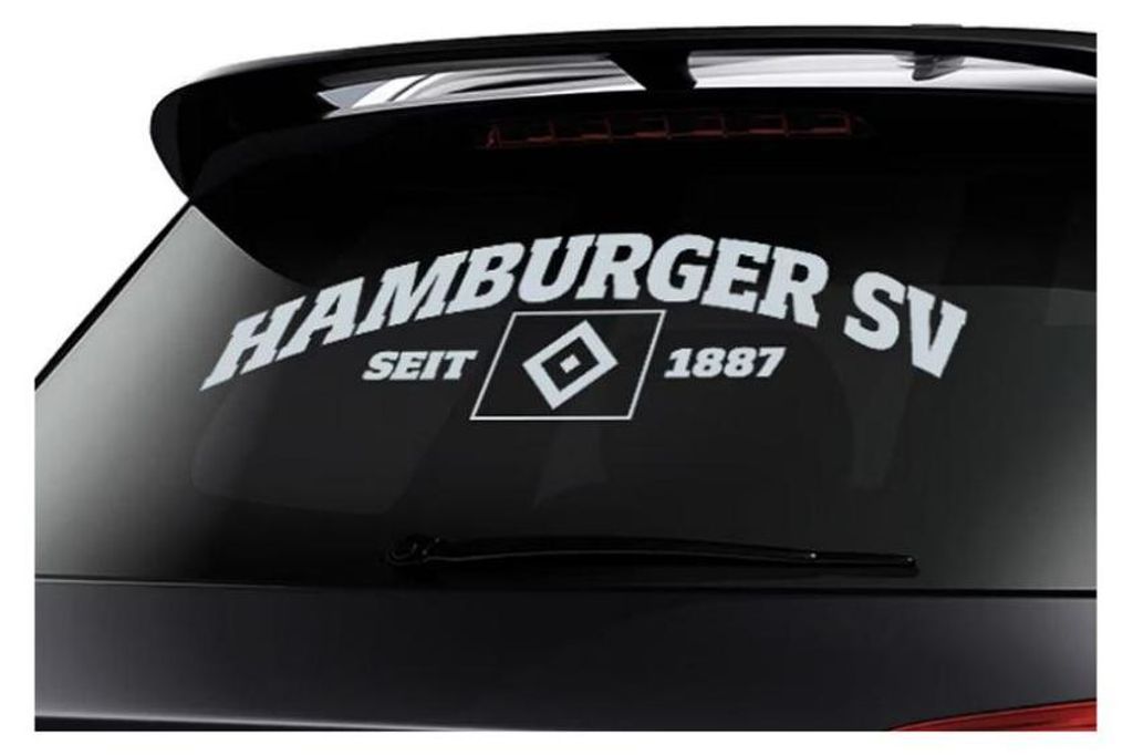 HSV Heckscheibenaufkleber groß Produktbild 