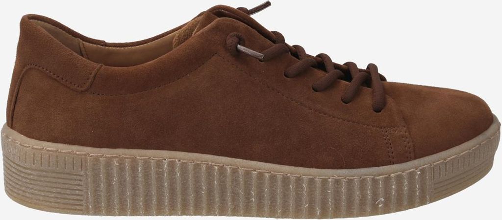 Gabor 33.331.18, Sneaker in Braun/ Whisky/ Umbra für Damen, Größe 38
