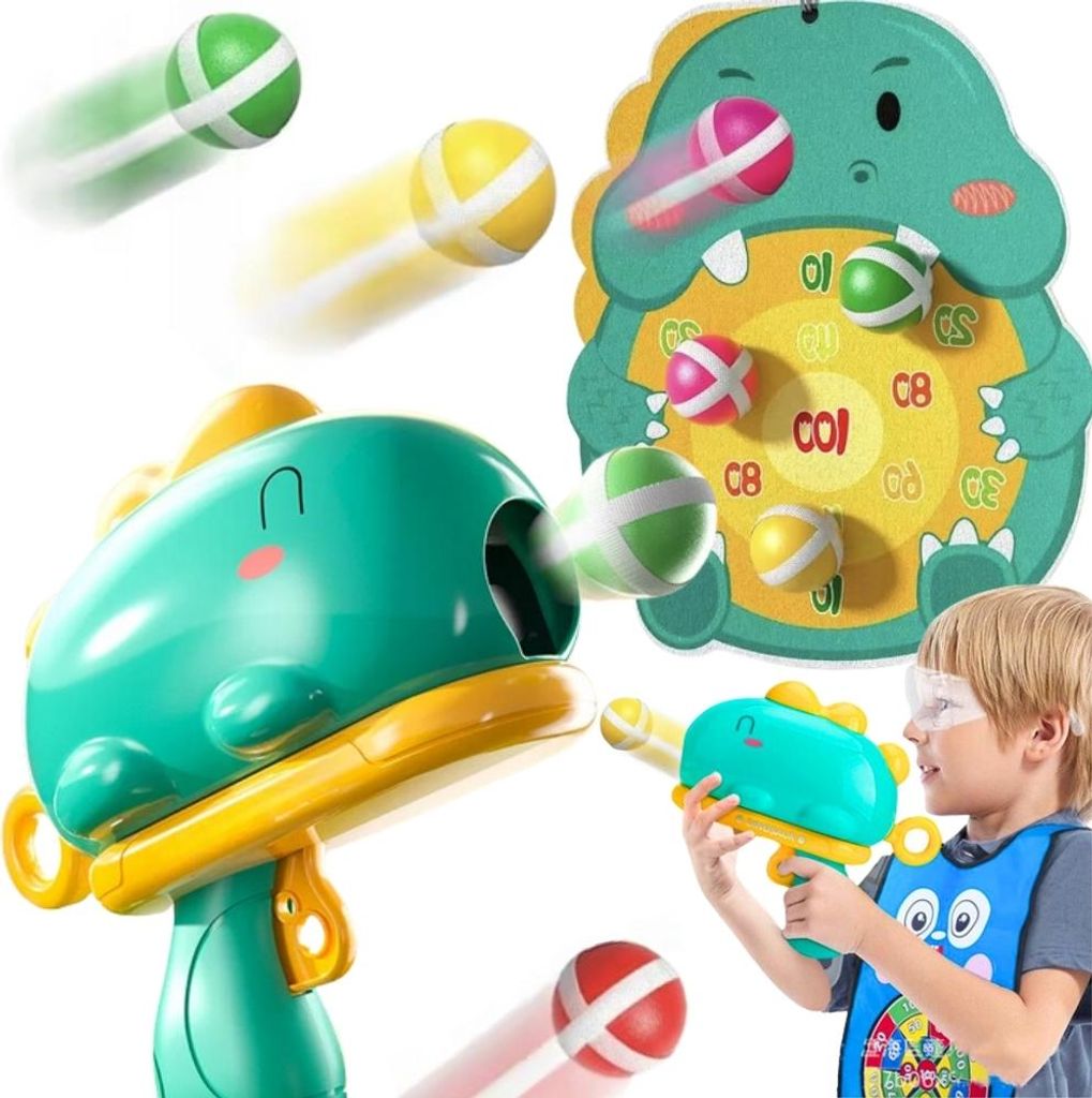 WOOPIE Pfeile Dinosaurier-Dartspiel Ballpistole Produktbild 