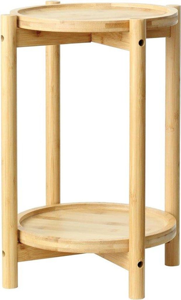 Pflanzenständer 2-lagig Holz Ø 31 cm