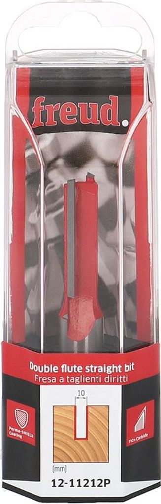 Freud Zweischneiden-Nutfräser Typ C 12-11212P mit 12mm Schaft D = 10 x H 31,8mm
