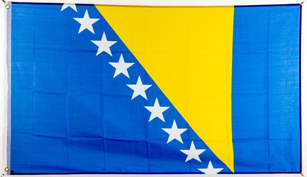 Flagge 60 x 90 cm Bosnien & Herzegowina Produktbild 