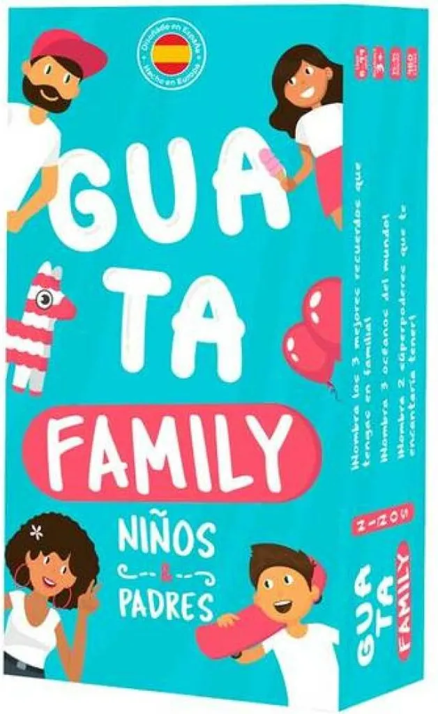 Guatafamily Asmodee - Jeu de table avec 480 cartes de questions en (ES)