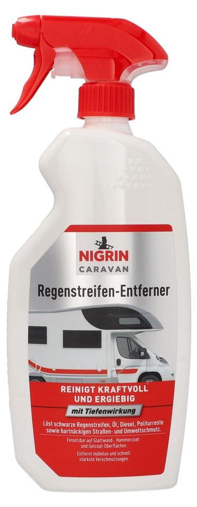NIGRIN CARAVAN Regenstreifen-Entferner für Lack- und Kunststoffoberflächen 750ml